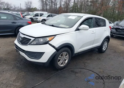 2011 Kia Sportage Lx z USA, uszkodzony, nr VIN KNDPB3A27B7152541